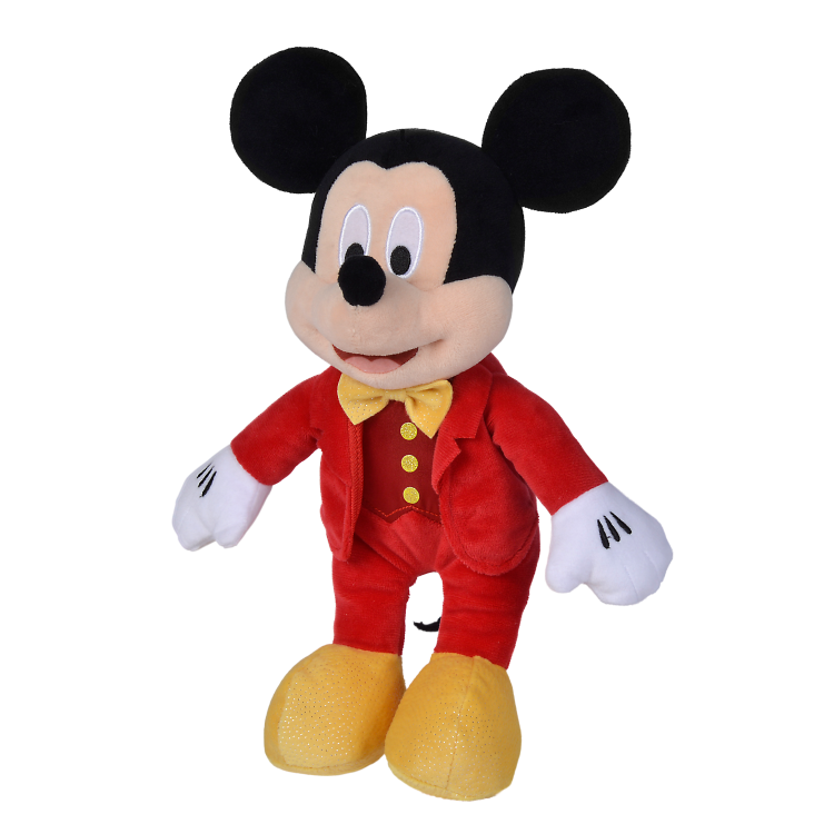 mickey mouse plush red suit 25 cm 